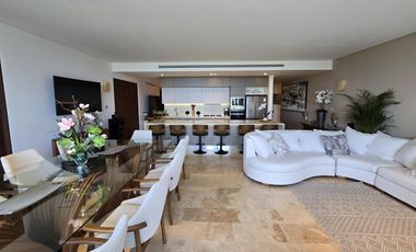 Punta del Mar, Puerto Cancún, Departamento amueblado en renta, 2 recámaras