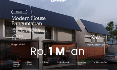 Casaruna Banguntapan 2 – SHM, 10 Menit ke Malioboro & Tugu Jogja