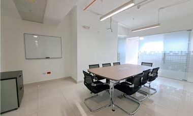 ALQUILER OFICINA AMOBLADA OCEANA PUNTA PACIFICA MTTO INCLUIDO JP