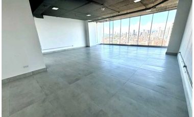 ALQUILER OFICINA MODERNA CON VISTA AL MAR PISO ALTO EN AVE BALBOA