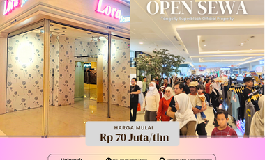 Disewakan Kios Lantai 1 B69&B70 Tangcity Mall, Lokasi Stratergis!