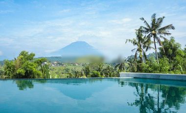 For Sale 2 Bedrom Modern Villa In East Bali With Mountain Villa