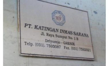 Dijual Cepat Tanah dan Bangunan di Jalan Raya Sumput Driyorejo Jatim