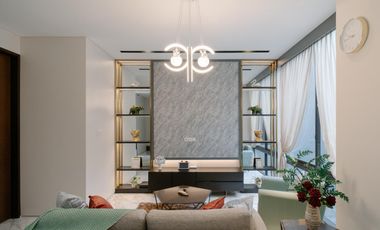 Rumah Mewah di Jakarta Selatan sudah fullfurnished dan free biaya2 , ada rooftop yang keren.