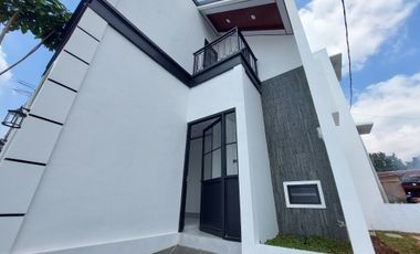 Rumah Klasik Eropa 2 Lantai View Gunung Cicilan 4 Jutaan di Bogor Kota