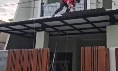 Rumah di sktr kawasan elit Pettarani pusat kota Makassar