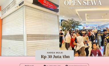 Disewakan Unit Lantai 1 B19 Tangcity Mall – Lokasi Strategis!