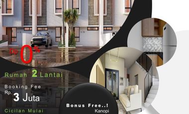 Di Jual Rumah Dekat Stasiun Cilebut Murah Tanpa Dp Cukup Booking 3Jt