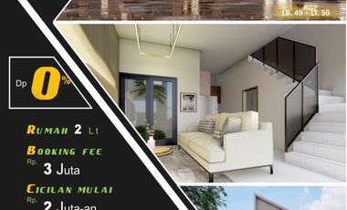 Di Jual Rumah Dekat Stasiun Cilebut Murah Tanpa Dp Cukup Booking 3Jt