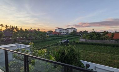 Villa Mewah Minimalis View Sawah di Pantai Saba Gianyar