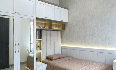 Rumah Klasik Eropa 2 Lantai Pinggir Jalan Utama di Bogor Kota