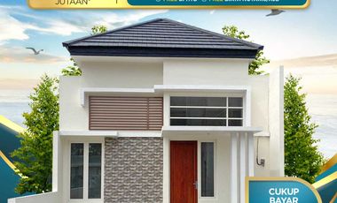 Rumah 2 Lantai di tengah kota Sidoarjo Palm Ville Residence