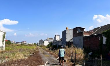 Tanah murah gedangan 100 jutaan sudah SHM jalan lebar 7m