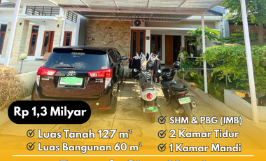 Rumah Baru Siap Huni Dekat Pusat Kota Jogja di Perum Elite Jln Paris