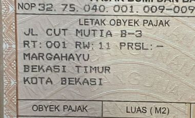 Dijual Cepat Ruko 3 Lantai Lokasi Strategis Di Bekasi Timur