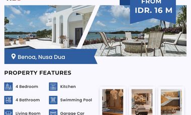 DIJUAL VILLA WITH SPECTACULAR LOKASI NUSADUA