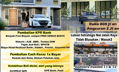 Rumah murah 400jtan buduran sidoarjo