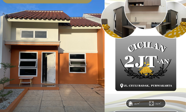 Rumah dijual di Purwakarta kota DP 0% dekat situ buleud tipe 45 murah