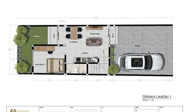 Hunian Modern 2 Lantai di Sidakarya, Denpasar – Bali