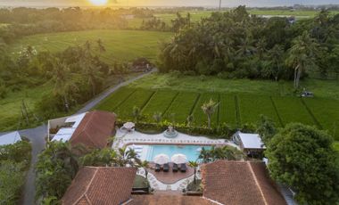 Villa di kedungu tabanan view paddys and sunset