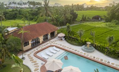 Villa di kedungu tabanan view paddys and sunset