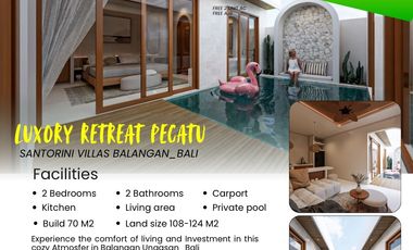 Villa Konsep Santorini Pecatu Bali