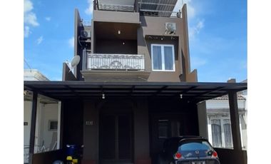 Jual Rumah 3 Lantai Full Furnish di Gowa