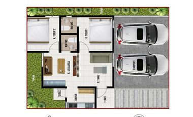 Cluster Asri Kartasura – Rumah 2KT, View Gunung, Legalitas Lengkap!