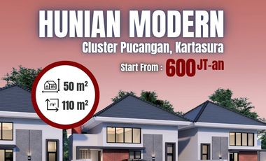 Cluster Asri Kartasura – Rumah 2KT, View Gunung, Legalitas Lengkap!