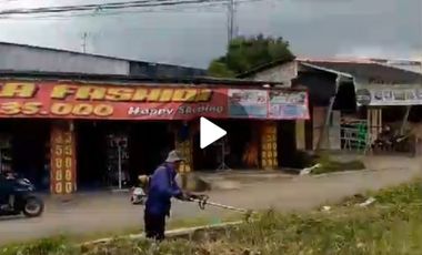 Dijual Tanah Murah Luas Pinggir Jalan Raya dan Pasar di Sukabumi