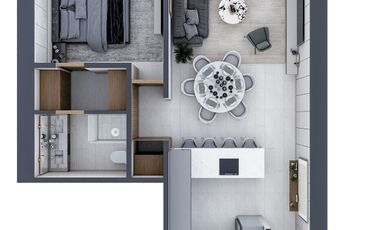 Departamento en venta Mérida Yucatán, Altonorte