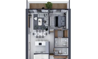 Penthouse en venta Mérida Yucatán, Altonorte