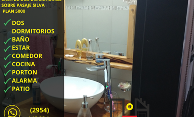 A LA VENTA -  HERMOSA CASA DE DOS DORMITORIOS EN PLAN 5000, SANTA ROSA, LA PAMPA