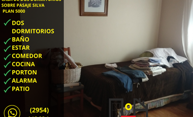 A LA VENTA -  HERMOSA CASA DE DOS DORMITORIOS EN PLAN 5000, SANTA ROSA, LA PAMPA