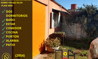 A LA VENTA -  HERMOSA CASA DE DOS DORMITORIOS EN PLAN 5000, SANTA ROSA, LA PAMPA