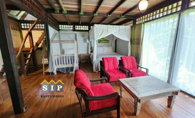 Dijual Homestay Villa beserta isinya kawasan gunung ijen Banyuwangi
