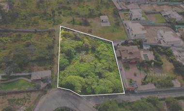 Nayón- hermoso terreno esquinero de 2.533.91 m2