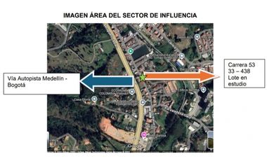 VENTA DE LOTE URBANO EN GUARNE ANTIOQUIA-AUTOPISTA MED-BOG