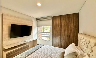 Amoblado HERMOSO Apartamento sector Milla de Oro Poblado