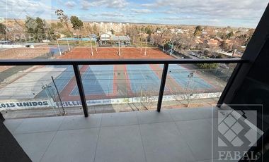 Departamento alquiler zona Tenis Club, 1 dormitorio, baño, balcón y quincho con parrilla