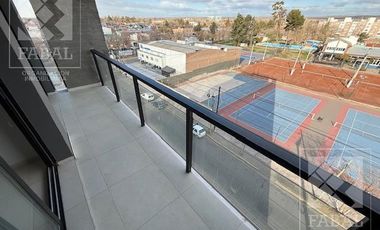Departamento alquiler zona Tenis Club, 1 dormitorio, baño, balcón y quincho con parrilla