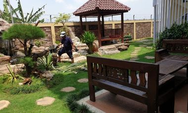 jual murah  villa 3 lantai Trawas  hunian sejuk & asri