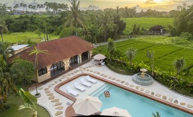 DIJUAL VILLA PADDY FIELD VIEW AT KEDUNGU TABANAN BALI - VSKHE