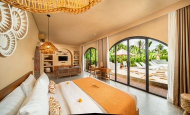 DIJUAL VILLA PADDY FIELD VIEW AT KEDUNGU TABANAN BALI - VSKHE