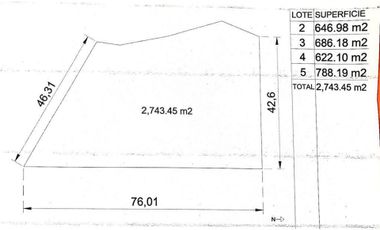 Terreno residencial en venta en Prados Tonalá