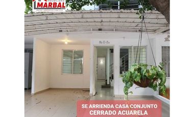 SE VENDE CASA CONJUNTO CERRADO ACUARELA