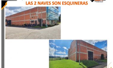 ARRIENDO 2.262 M2 REA DE BODEGA 2 NAVES SIBERIA – TENJO