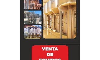 VENTA DE MAQUINARIAS Y EQUIPO PARA BODEGA
