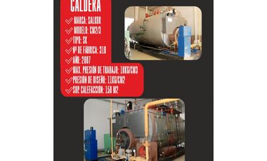 VENTA DE MAQUINARIAS Y EQUIPO PARA BODEGA