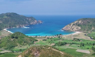 Tanah murah dekat pantai Mawun Lombok. Cocok untuk villa